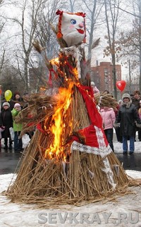 Маслены блинки  да джентльмены в упряжке